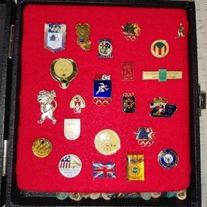 Collection of 1980's Olympic/Paralympic/Media Pins